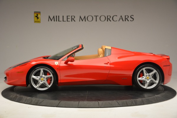 Used 2013 Ferrari 458 Spider for sale Sold at Pagani of Greenwich in Greenwich CT 06830 3