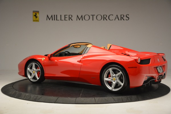 Used 2013 Ferrari 458 Spider for sale Sold at Pagani of Greenwich in Greenwich CT 06830 4