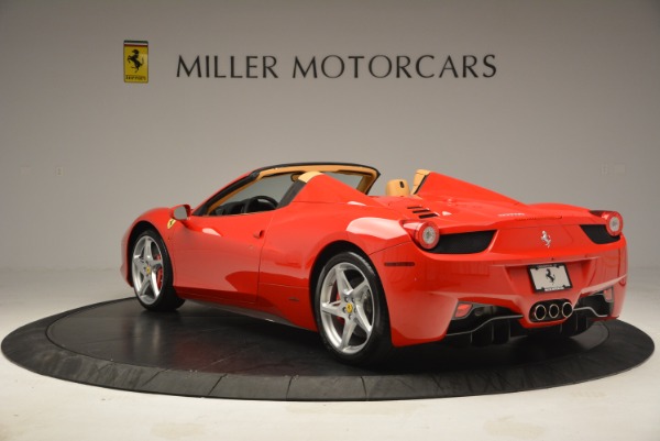 Used 2013 Ferrari 458 Spider for sale Sold at Pagani of Greenwich in Greenwich CT 06830 5