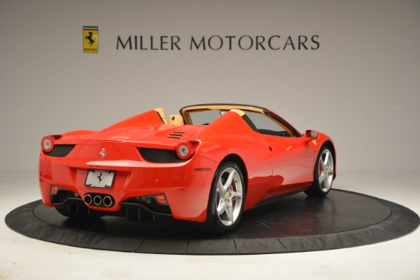 Used 2013 Ferrari 458 Spider for sale Sold at Pagani of Greenwich in Greenwich CT 06830 7