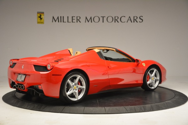 Used 2013 Ferrari 458 Spider for sale Sold at Pagani of Greenwich in Greenwich CT 06830 8