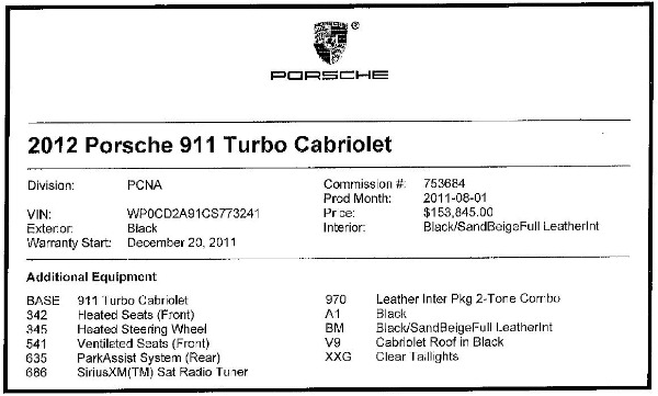 Used 2012 Porsche 911 Turbo for sale Sold at Pagani of Greenwich in Greenwich CT 06830 28