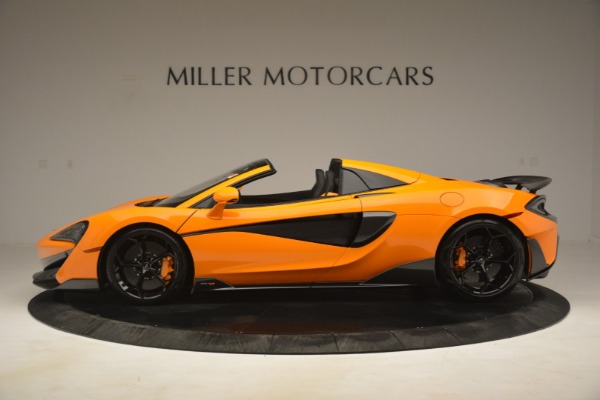 New 2020 McLaren 600LT Spider Convertible for sale Sold at Pagani of Greenwich in Greenwich CT 06830 3