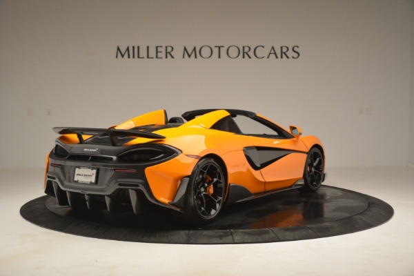New 2020 McLaren 600LT Spider Convertible for sale Sold at Pagani of Greenwich in Greenwich CT 06830 7