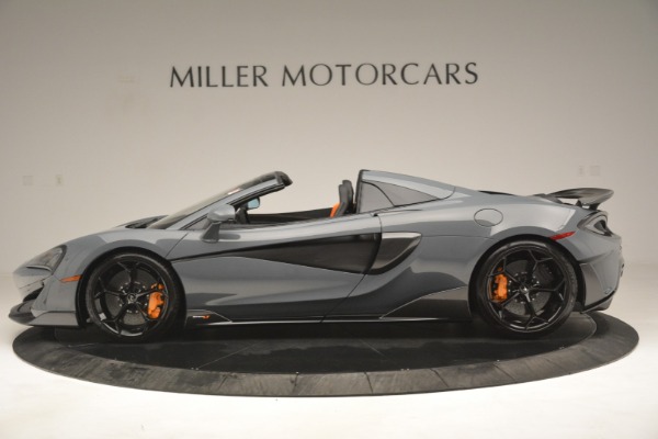 New 2020 McLaren 600LT Spider Convertible for sale Sold at Pagani of Greenwich in Greenwich CT 06830 3