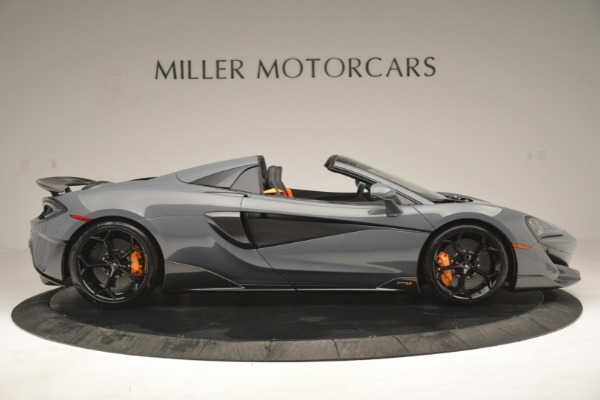 New 2020 McLaren 600LT Spider Convertible for sale Sold at Pagani of Greenwich in Greenwich CT 06830 9