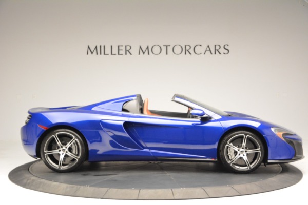 Used 2015 McLaren 650S Spider Convertible for sale Sold at Pagani of Greenwich in Greenwich CT 06830 9