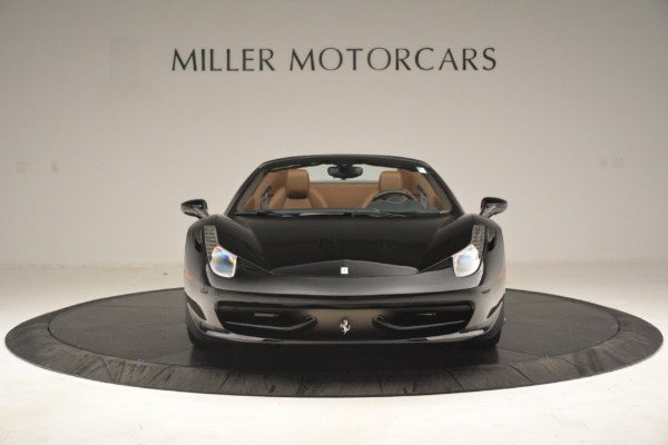 Used 2013 Ferrari 458 Spider for sale Sold at Pagani of Greenwich in Greenwich CT 06830 12