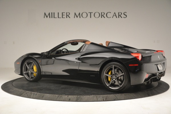 Used 2013 Ferrari 458 Spider for sale Sold at Pagani of Greenwich in Greenwich CT 06830 4