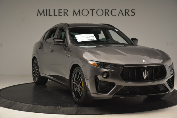 New 2019 Maserati Levante SQ4 GranSport Nerissimo for sale Sold at Pagani of Greenwich in Greenwich CT 06830 11