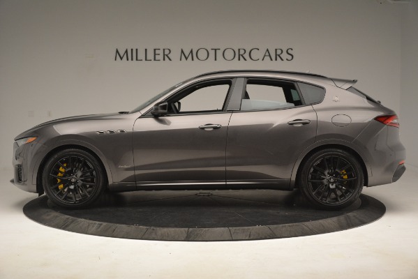 New 2019 Maserati Levante SQ4 GranSport Nerissimo for sale Sold at Pagani of Greenwich in Greenwich CT 06830 3