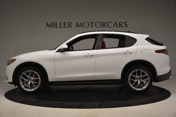 New 2019 Alfa Romeo Stelvio Ti Sport Q4 for sale Sold at Pagani of Greenwich in Greenwich CT 06830 3