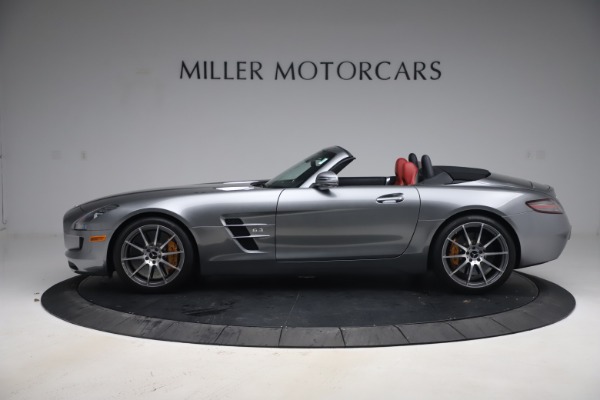 Used 2012 Mercedes-Benz SLS AMG Roadster for sale Sold at Pagani of Greenwich in Greenwich CT 06830 3