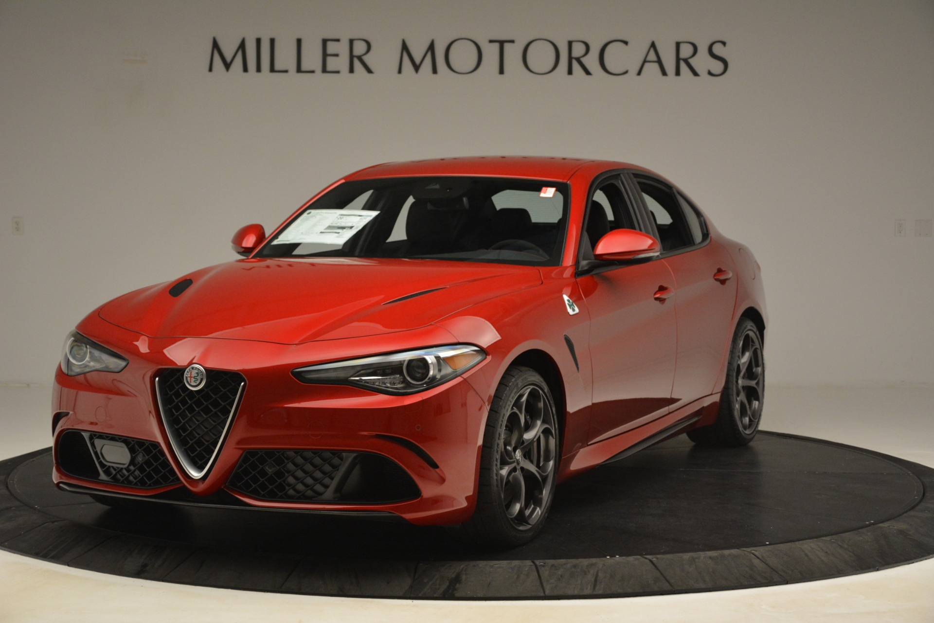 New 2019 Alfa Romeo Giulia Quadrifoglio for sale Sold at Pagani of Greenwich in Greenwich CT 06830 1