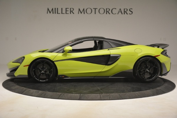 Used 2020 McLaren 600LT Spider for sale Sold at Pagani of Greenwich in Greenwich CT 06830 3