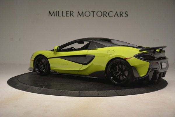 New 2020 McLaren 600LT Spider for sale Sold at Pagani of Greenwich in Greenwich CT 06830 4