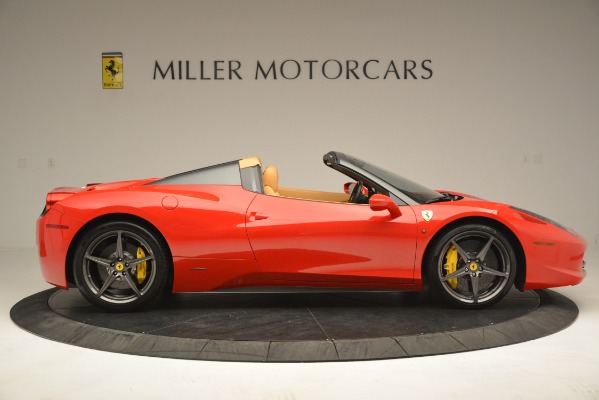 Used 2015 Ferrari 458 Spider for sale Sold at Pagani of Greenwich in Greenwich CT 06830 10