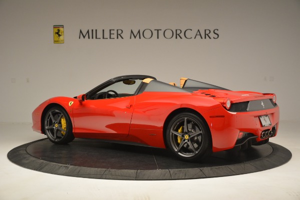 Used 2015 Ferrari 458 Spider for sale Sold at Pagani of Greenwich in Greenwich CT 06830 4