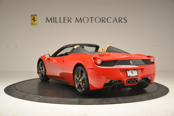Used 2015 Ferrari 458 Spider for sale Sold at Pagani of Greenwich in Greenwich CT 06830 5