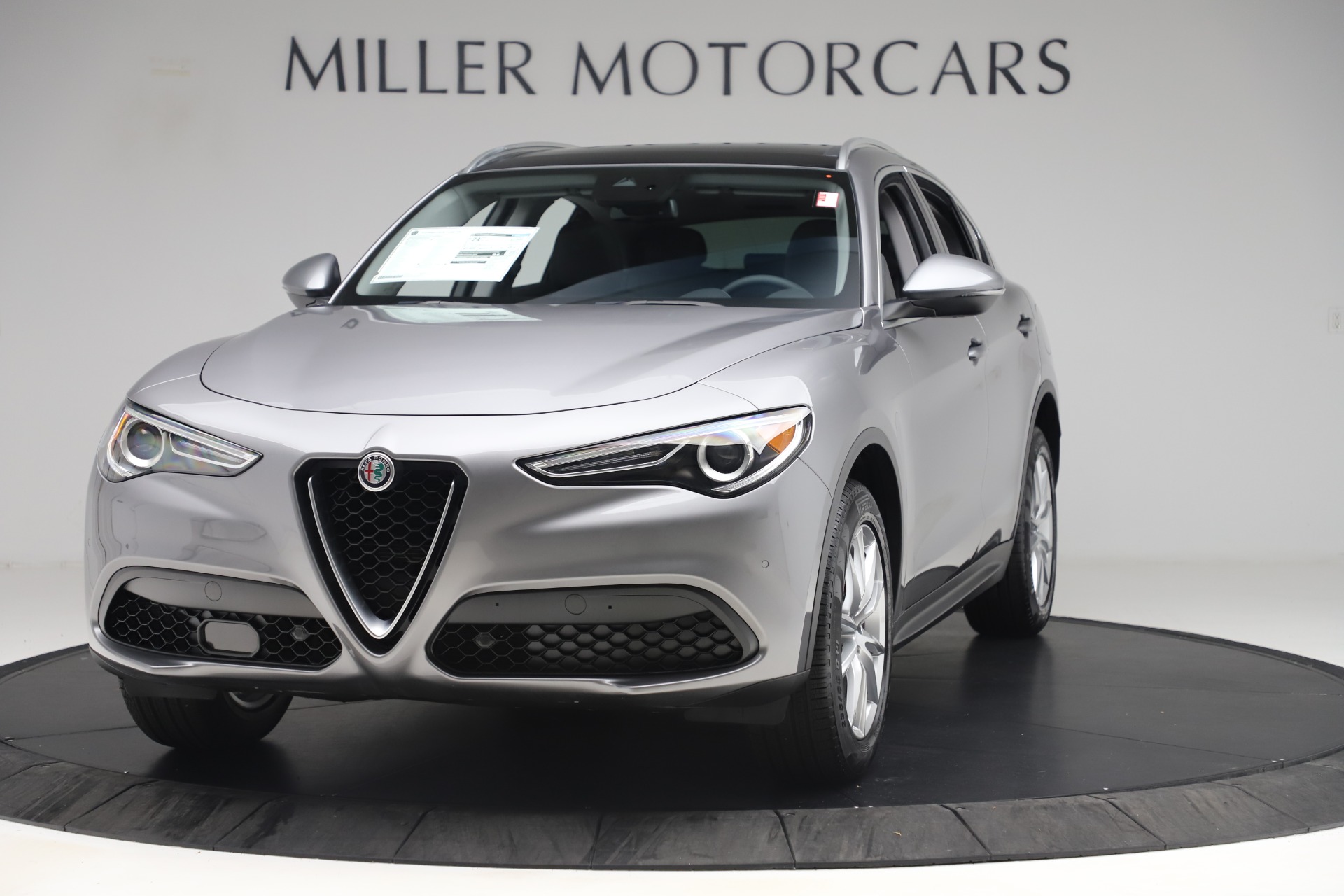 New 2019 Alfa Romeo Stelvio Ti Lusso Q4 for sale Sold at Pagani of Greenwich in Greenwich CT 06830 1