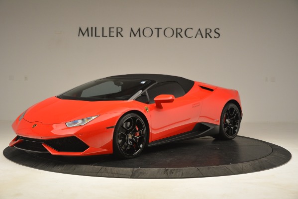 Used 2017 Lamborghini Huracan LP 610-4 Spyder for sale Sold at Pagani of Greenwich in Greenwich CT 06830 10