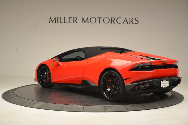 Used 2017 Lamborghini Huracan LP 610-4 Spyder for sale Sold at Pagani of Greenwich in Greenwich CT 06830 12