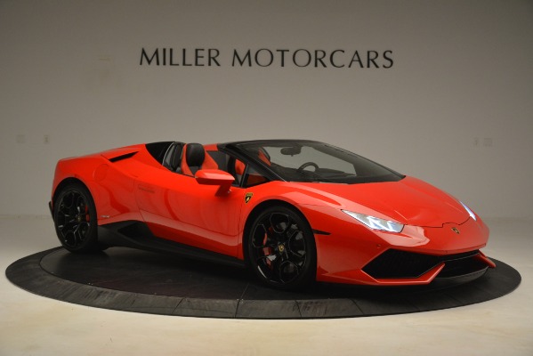 Used 2017 Lamborghini Huracan LP 610-4 Spyder for sale Sold at Pagani of Greenwich in Greenwich CT 06830 7