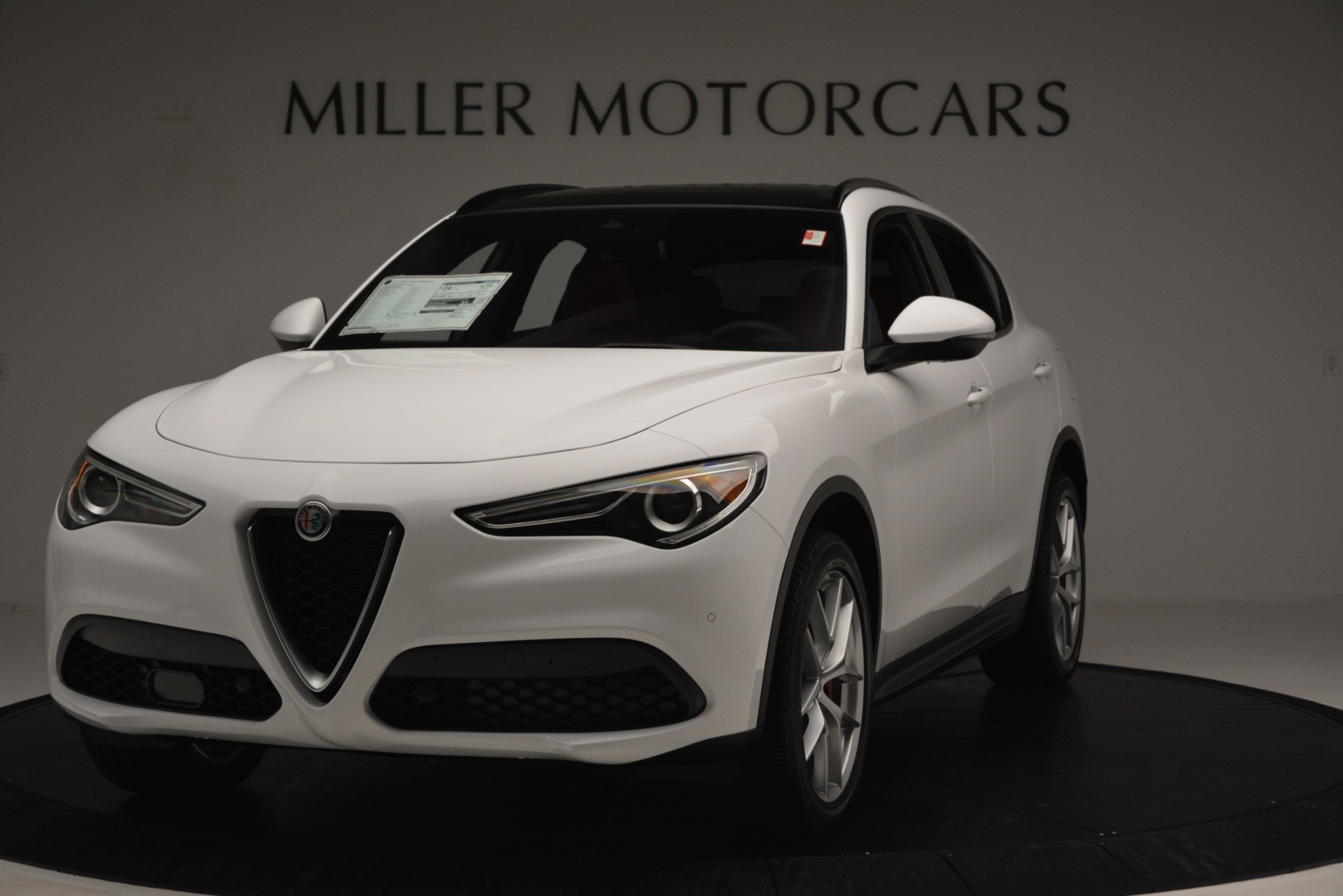 New 2019 Alfa Romeo Stelvio Ti Sport Q4 for sale Sold at Pagani of Greenwich in Greenwich CT 06830 1