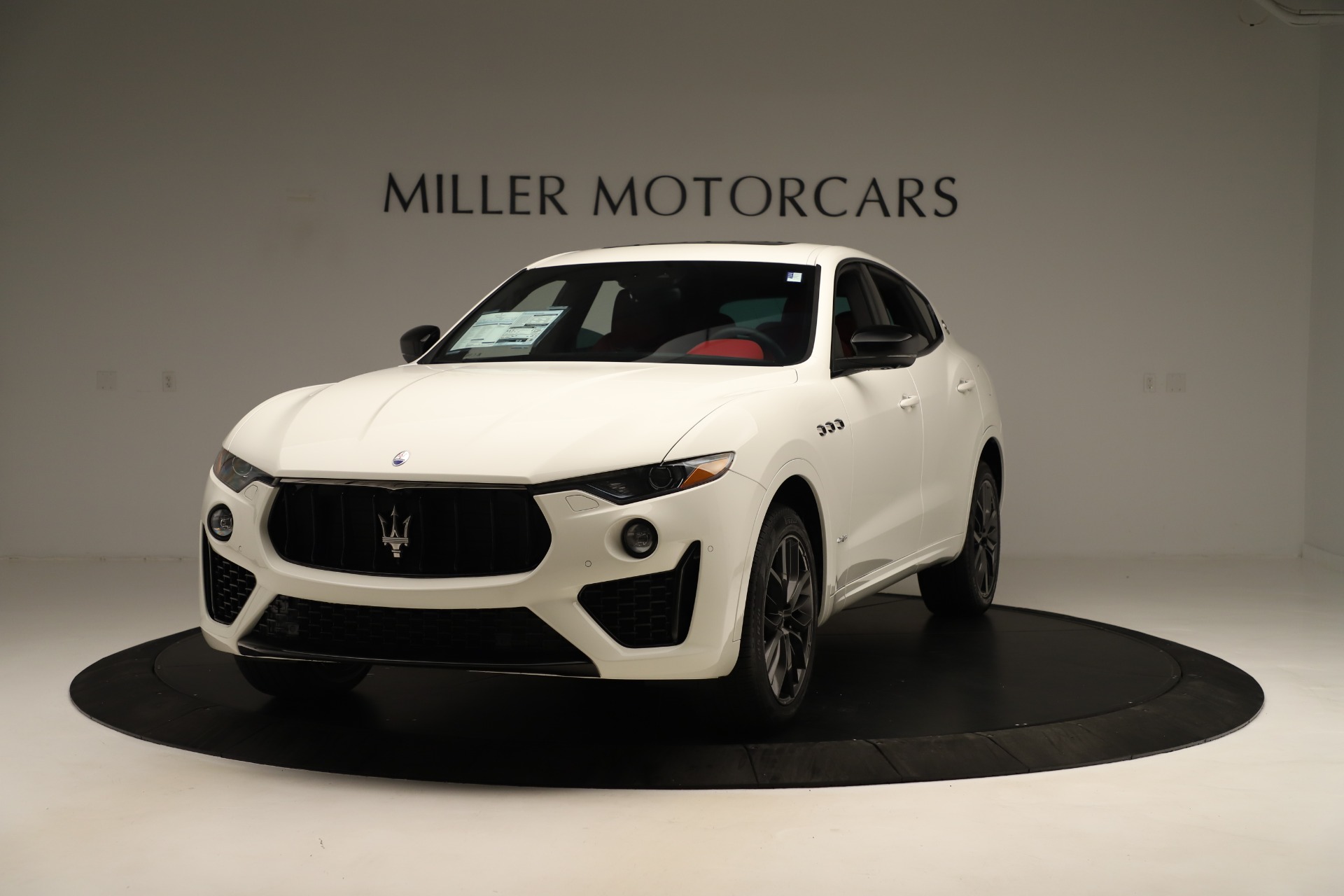 New 2019 Maserati Levante Q4 GranSport Nerissimo for sale Sold at Pagani of Greenwich in Greenwich CT 06830 1