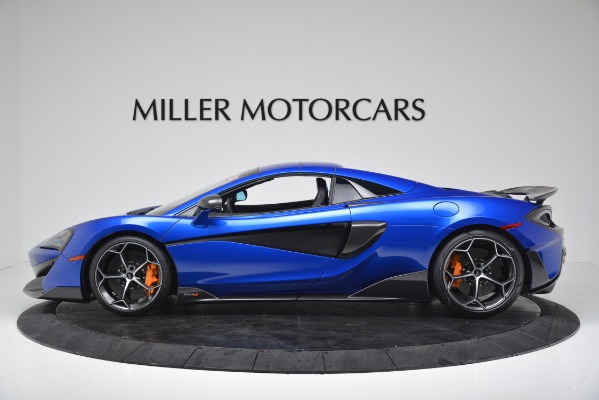 New 2020 McLaren 600LT SPIDER Convertible for sale Sold at Pagani of Greenwich in Greenwich CT 06830 13