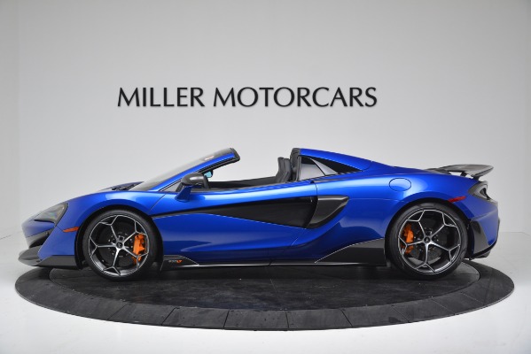 New 2020 McLaren 600LT SPIDER Convertible for sale Sold at Pagani of Greenwich in Greenwich CT 06830 3