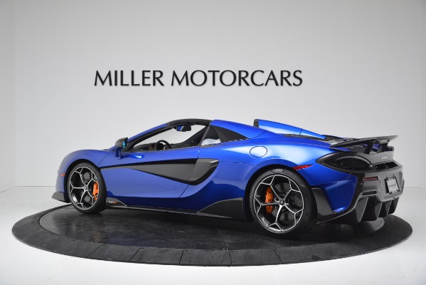 New 2020 McLaren 600LT SPIDER Convertible for sale Sold at Pagani of Greenwich in Greenwich CT 06830 4