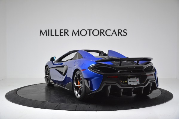 New 2020 McLaren 600LT SPIDER Convertible for sale Sold at Pagani of Greenwich in Greenwich CT 06830 5