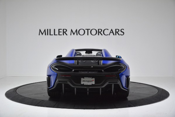 New 2020 McLaren 600LT SPIDER Convertible for sale Sold at Pagani of Greenwich in Greenwich CT 06830 6