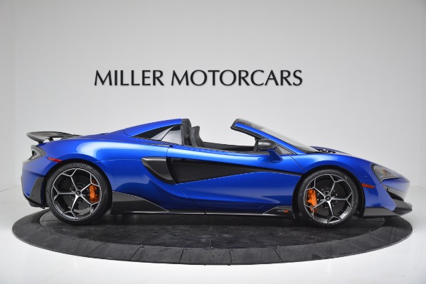 New 2020 McLaren 600LT SPIDER Convertible for sale Sold at Pagani of Greenwich in Greenwich CT 06830 9