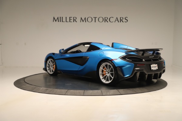 New 2020 McLaren 600LT SPIDER Convertible for sale Sold at Pagani of Greenwich in Greenwich CT 06830 3