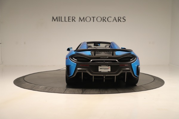 New 2020 McLaren 600LT SPIDER Convertible for sale Sold at Pagani of Greenwich in Greenwich CT 06830 4