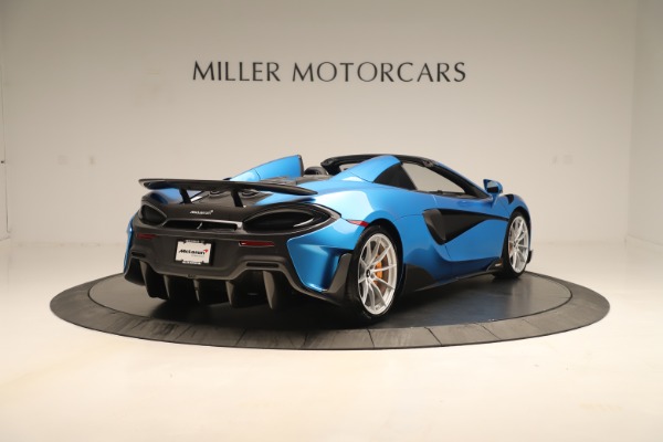 New 2020 McLaren 600LT SPIDER Convertible for sale Sold at Pagani of Greenwich in Greenwich CT 06830 5