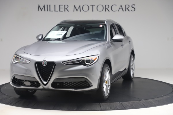 New 2019 Alfa Romeo Stelvio Ti Lusso Q4 for sale Sold at Pagani of Greenwich in Greenwich CT 06830 1