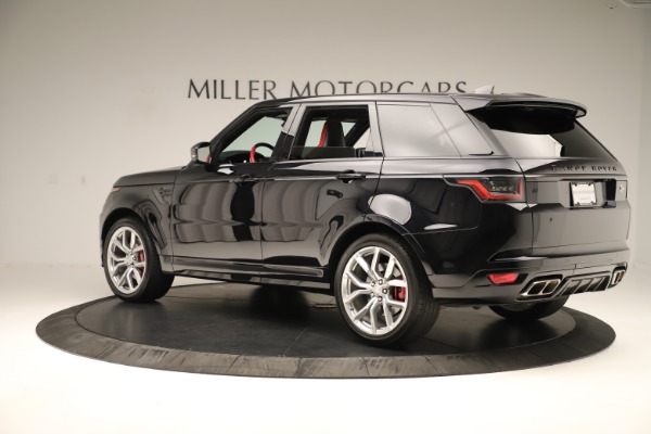 Used 2019 Land Rover Range Rover Sport SVR for sale Sold at Pagani of Greenwich in Greenwich CT 06830 4