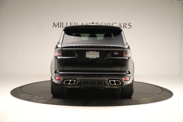 Used 2019 Land Rover Range Rover Sport SVR for sale Sold at Pagani of Greenwich in Greenwich CT 06830 6