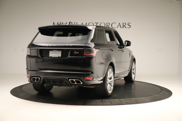 Used 2019 Land Rover Range Rover Sport SVR for sale Sold at Pagani of Greenwich in Greenwich CT 06830 7