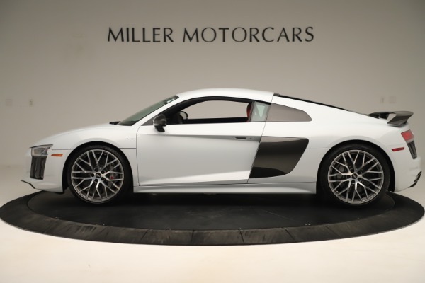 Used 2018 Audi R8 5.2 quattro V10 Plus for sale Sold at Pagani of Greenwich in Greenwich CT 06830 3