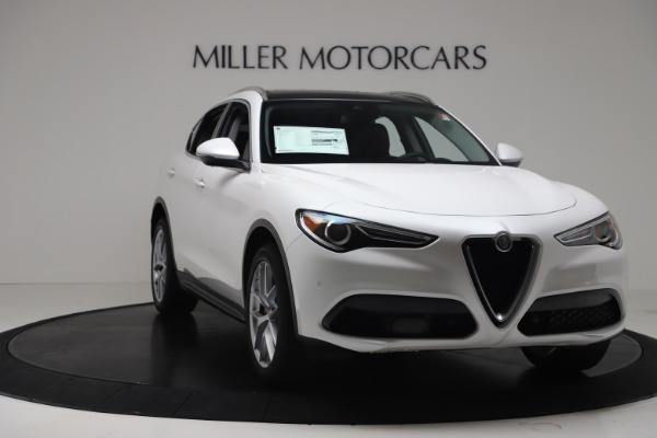 New 2019 Alfa Romeo Stelvio Ti Lusso Q4 for sale Sold at Pagani of Greenwich in Greenwich CT 06830 11