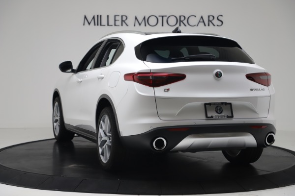 New 2019 Alfa Romeo Stelvio Ti Lusso Q4 for sale Sold at Pagani of Greenwich in Greenwich CT 06830 5