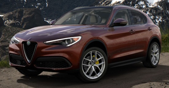 New 2019 Alfa Romeo Stelvio Ti Lusso Q4 for sale Sold at Pagani of Greenwich in Greenwich CT 06830 1