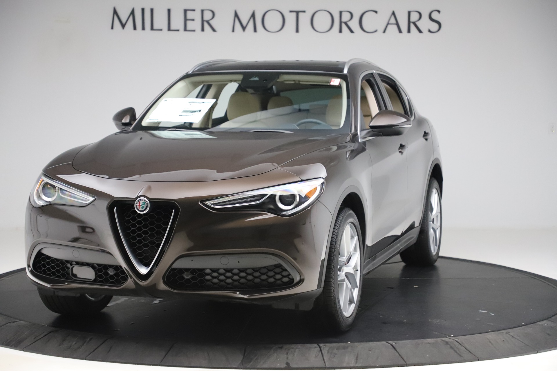 New 2019 Alfa Romeo Stelvio Ti Lusso Q4 for sale Sold at Pagani of Greenwich in Greenwich CT 06830 1