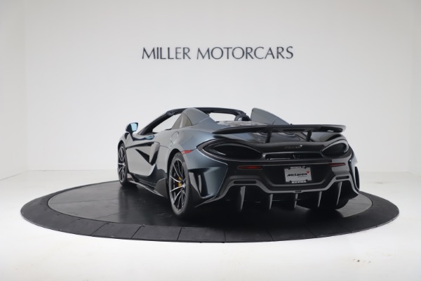 New 2020 McLaren 600LT SPIDER Convertible for sale Sold at Pagani of Greenwich in Greenwich CT 06830 4