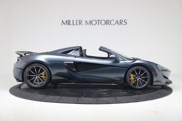 New 2020 McLaren 600LT SPIDER Convertible for sale Sold at Pagani of Greenwich in Greenwich CT 06830 8