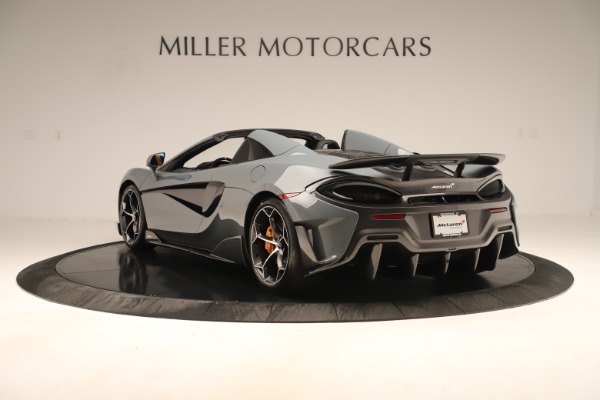 Used 2020 McLaren 600LT Spider for sale Sold at Pagani of Greenwich in Greenwich CT 06830 4